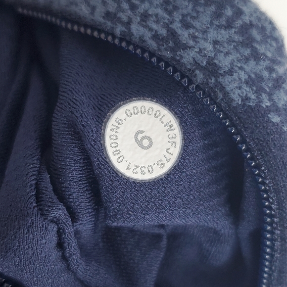 Lululemon Its Rulu Run Cropped Half-Zip Heritage Speckle Camo Jacquard Size 6 - Picture 12 of 12